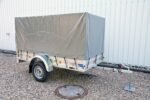 Koch-Anhänger U4 Planenanhänger 750kg 250x125x130cm Aluminium mit Plane – Bild 5