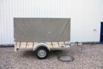 Koch-Anhänger U4 Planenanhänger 750kg 250x125x130cm Aluminium mit Plane – Bild 6