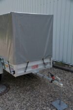 Koch-Anhänger U2 Planenanhänger 750kg 205x105x130cm Aluminium mit Plane – Bild 4