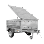 Garden Trailer 201 KIPP Anhänger mit Plane 750 kg -Deckelanhänger-Neu