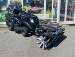 Black Edition Rasentraktor Pro 225/92 Twin H mit Kehrmaschine-Neu