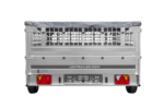 Anhänger 264×150 UNITRAILER GARDEN 265 KIPP mit Gitterwänden, H-0-Rahmen und grauer Plane – Bild 6