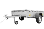 Anhänger für Pkws Garden Trailer 201 KIPP 200×125 cm 750 kg [mit Flachplane, Stützrad und Flachplaneträger] – Bild 7