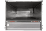 Anhänger kippbar GARDEN TRAILER 201 KIPP mit zusätzlichen Bordwänden, Stützrad und Flachplane – Bild 2
