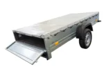 Anhänger mit Flachplane Garden Trailer 264 KIPP inkl. Planenträger-Neu – Bild 7