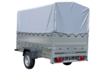 Führerschein B Anhänger GARDEN TRAILER 230 KIPP mit Stützrad, zusätzlichen Bordwänden, Hochplane und Hochspriegel H800