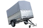 Führerschein B Anhänger GARDEN TRAILER 230 KIPP mit Stützrad, zusätzlichen Bordwänden, Hochplane und Hochspriegel H800 – Bild 4
