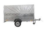 Kfz Anhänger mit Plane GARDEN TRAILER 264 KIPP [mit Stützrad, zusätzlichen Bordwänden, Hochplane und Hochspriegel]-Neu – Bild 5