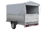 Kfz Anhänger mit Plane GARDEN TRAILER 264 KIPP [mit Stützrad, zusätzlichen Bordwänden, Hochplane und Hochspriegel] – Bild 7